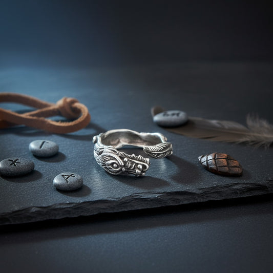 Mythic Dragon Wrap Ring – 925 Sterling Silver