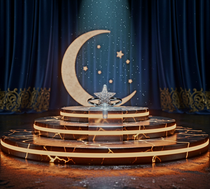 Cosmic Sparkle Star Edition- 925 Sterling Silver Ring