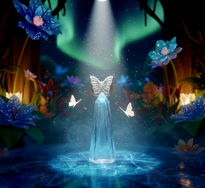 Magical Glow Butterfly Ring – 925 Sterling Silver Ultra-Luxury Sparkle Burst