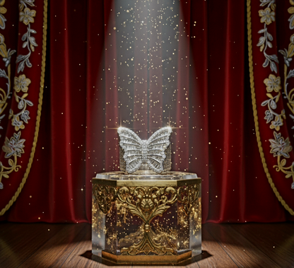 Magical Glow Butterfly Ring – 925 Sterling Silver Ultra-Luxury Sparkle Burst