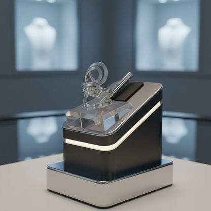 Nova Wave Sculptural Ring - 925 Sterling Silver